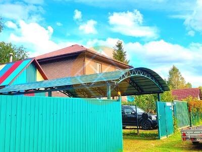 Навес арочный из профнастила